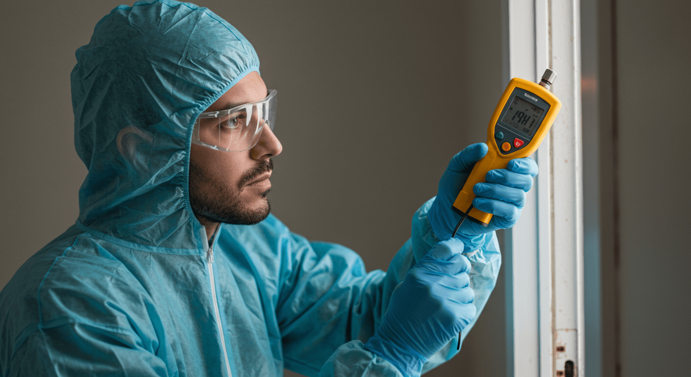 Mold Inspection in Action